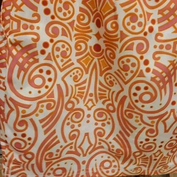 Adidas Women's White & Orange Floral Print Poly/Spandex Clima Cool Skort Athleti - Picture 8 of 11